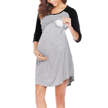 Load image into Gallery viewer, Breastfeeding Casual Summer Dress