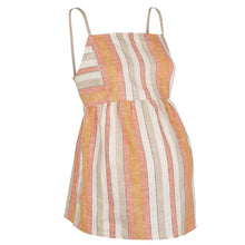 Load image into Gallery viewer, Stripe Off Shoulder Backless Vest Top