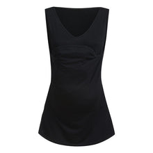 Load image into Gallery viewer, Sleeveless Mommy Pocket Blouse